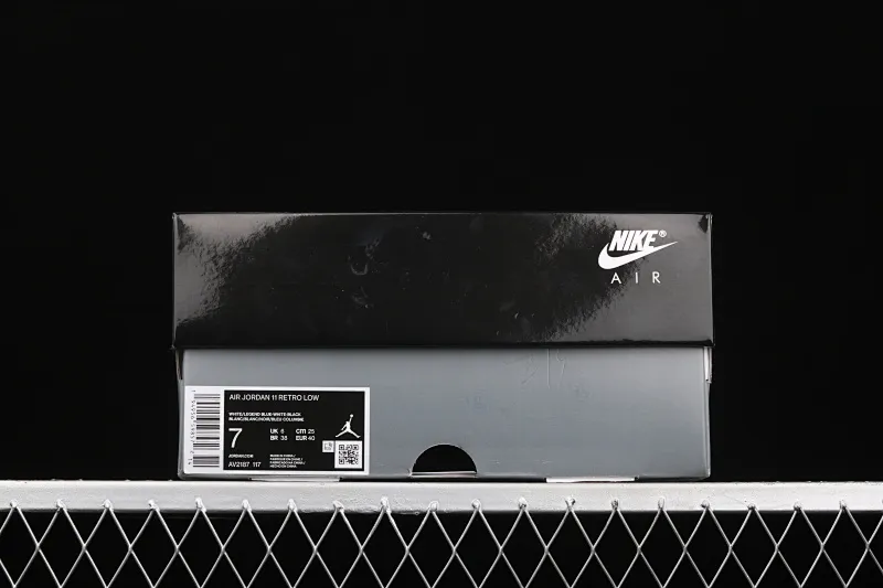 All categories Air Jordan Jordan series basketball shoes Air Jordan 11 Z version Air Jordan 11 Low "Legend Blue" AJ11 Joe 11 low-top legend blue AV2187-117